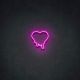 LED NEON MELTING HEART